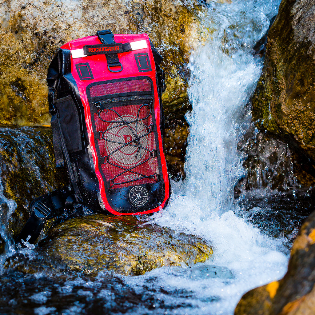 KODIAK Red & Black 40-Liter TPU Extreme Weather Waterproof