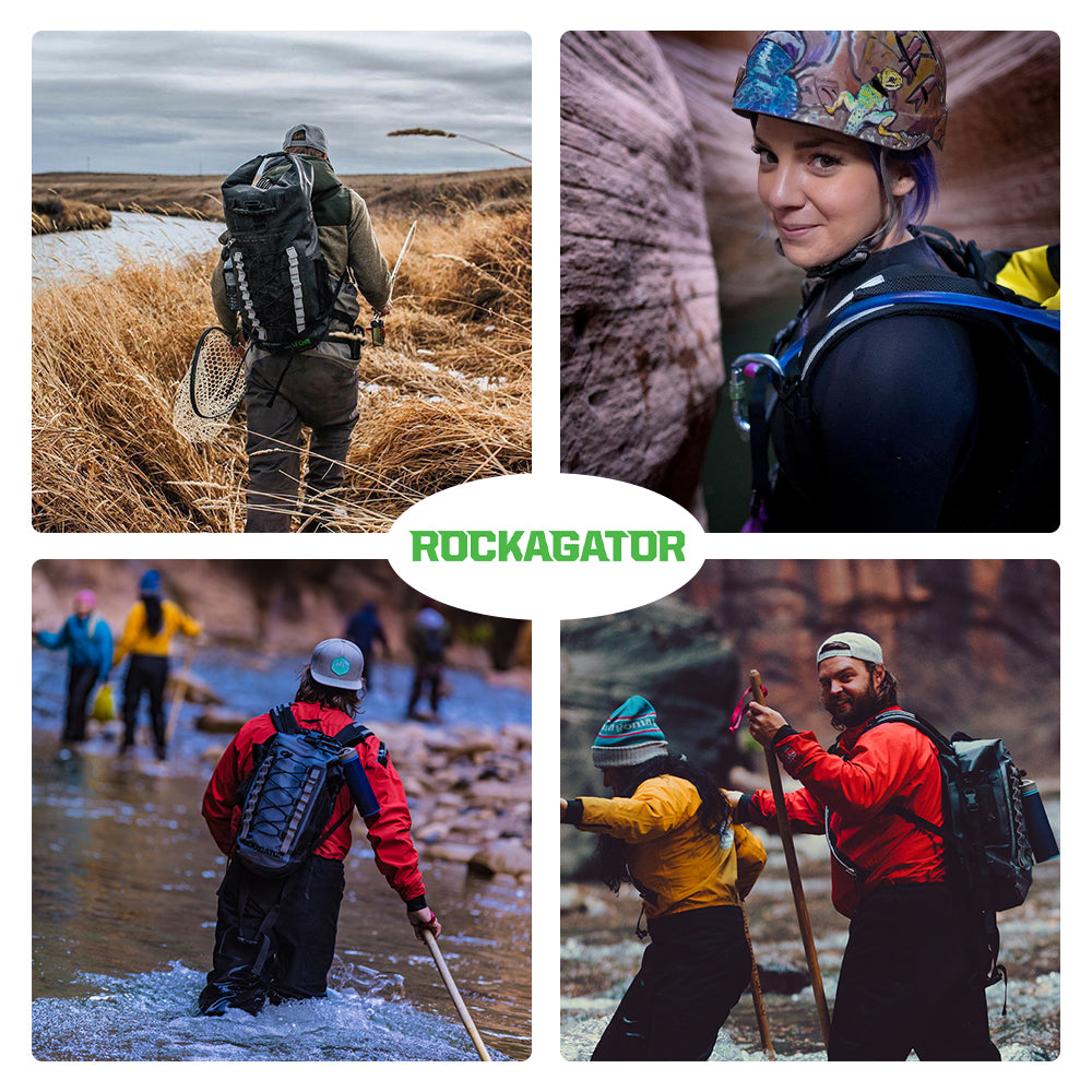 Rockagator Hydric Series 40 Liter Yellow Jacket Waterproof Backpack