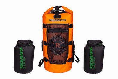 Rockagator Kanarra 90L Wasserdichter Rucksack – Für Outdoor, Camping & Kajak, Robust & Großvolumig