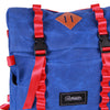 Bundle Special Rockagator LIFEstyle Phoenix Waxed Canvas Roll-Top Backpack and 2 Waterproof Phone Pouches (Blue/Red)