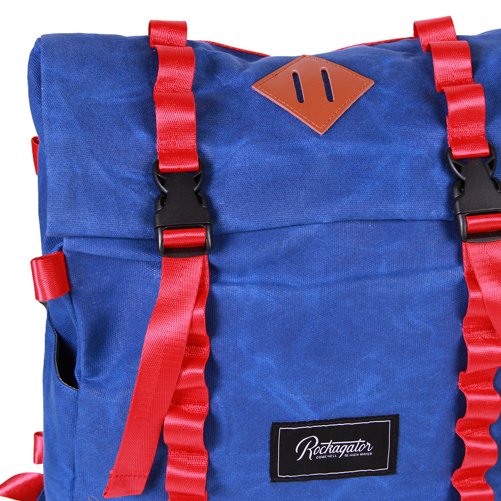 Bundle Special Rockagator LIFEstyle Phoenix Waxed Canvas Roll-Top Back
