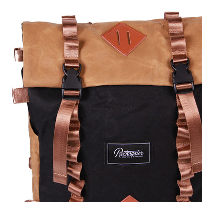 Rockagator LIFEstyle Phoenix Waxed Canvas Roll-Top Backpack