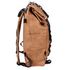 Bundle Special Rockagator LIFEstyle Phoenix Waxed Canvas Roll-Top Backpack and 2 Waterproof Phone Pouches (TAN)